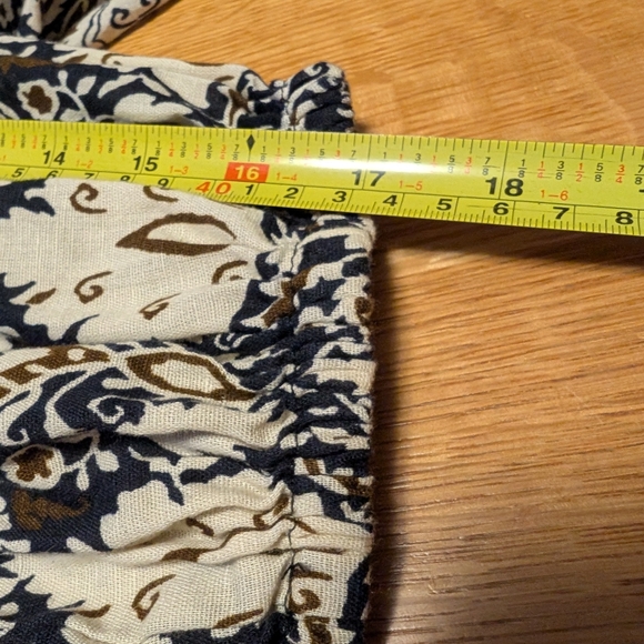 Zara Cotton/Linen Maxi Dress,S - Picture 6 of 9